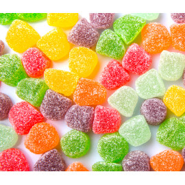 colorful sugar jelly candy
